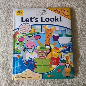 5/$30 baby einstein Let's Look First Look and Find Book